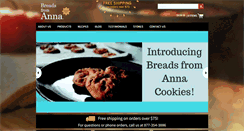 Desktop Screenshot of breadsfromanna.com